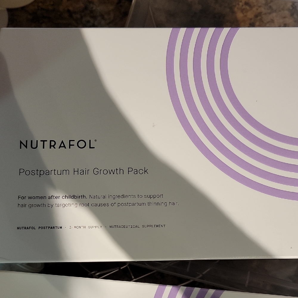 5 Months Nutrafol Postpartum Hair Growth Pack - Purple